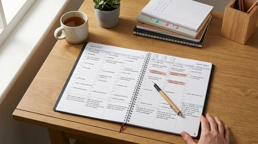 How to plan a school term in your academic diary in 30 minutes