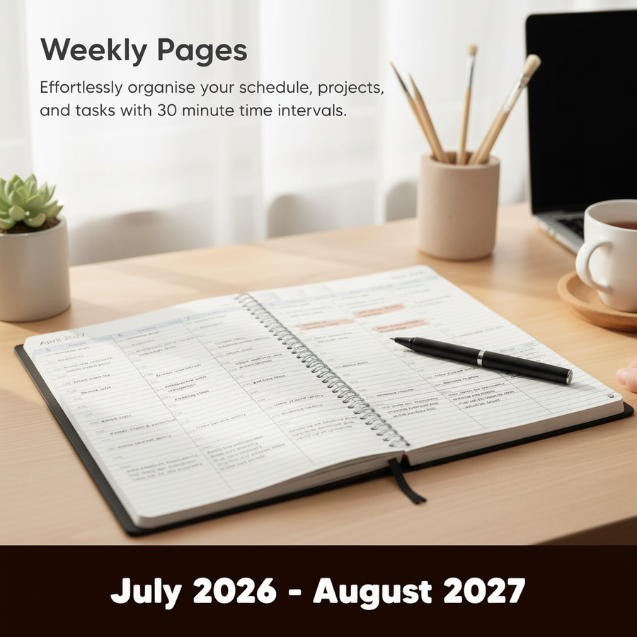 Back-to-school starts in July: how to set up your teaching year with a week-to-view diary