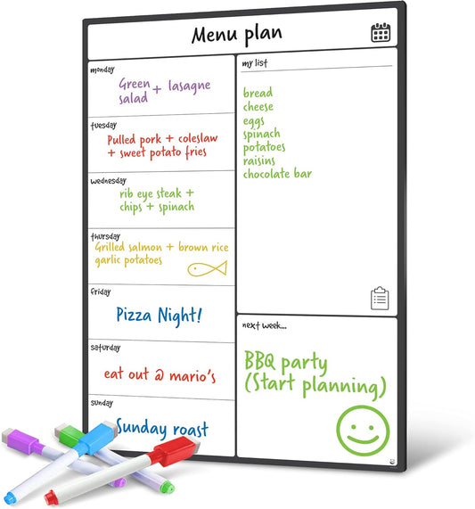 Weekly Magnetic Fridge Calendar – A3