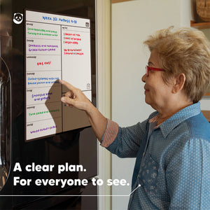 Weekly Magnetic Fridge Calendar – A4