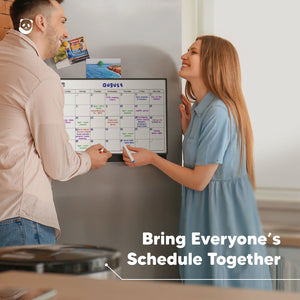 Monthly Magnetic Fridge Calendar