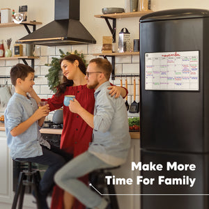 Monthly Magnetic Fridge Calendar