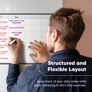 Weekly Family Planner Whiteboard – A3