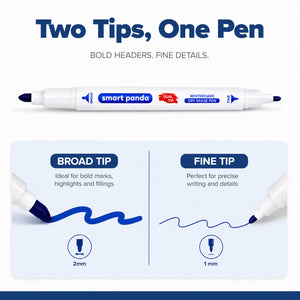 Dual-Tip Whiteboard Pens