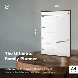 Weekly Magnetic Fridge Calendar – A4