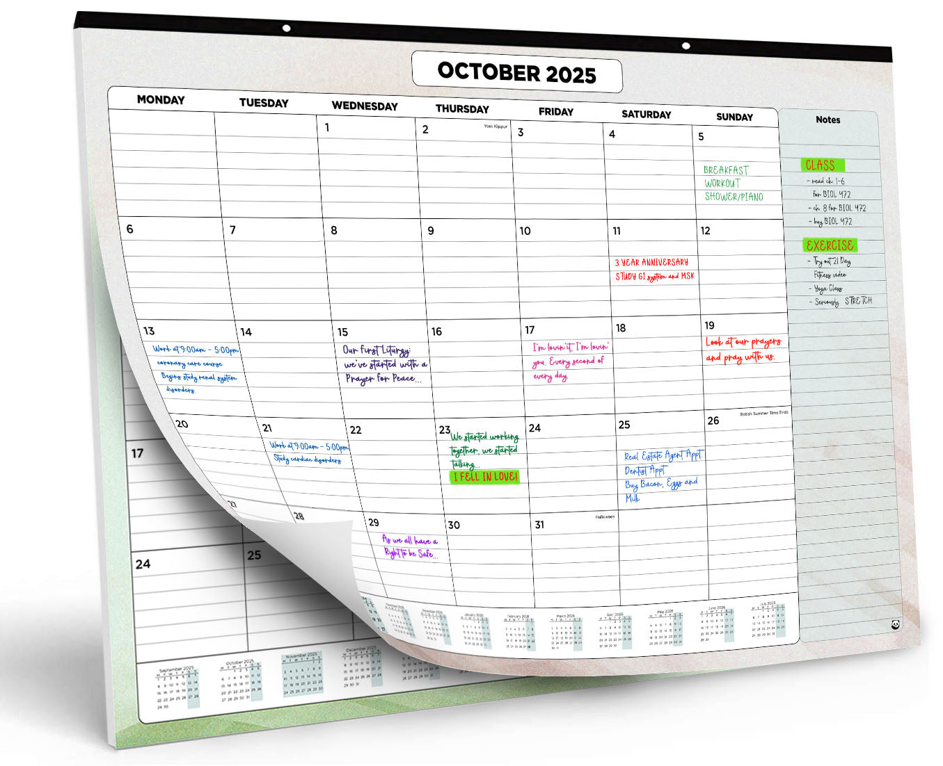 Wall Calendar 2026