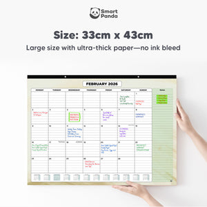 Wall Calendar 2026