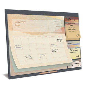 Monthly Family Calendar 2026 – Aesthetic