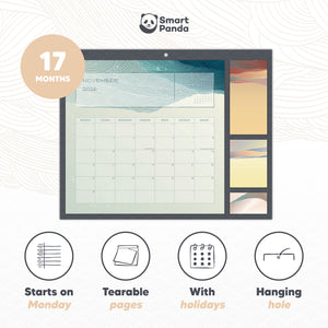 Monthly Family Calendar 2026 – Aesthetic