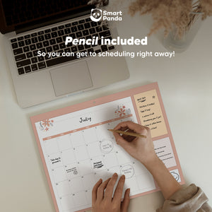 Monthly Family Calendar 2026 – Pastel