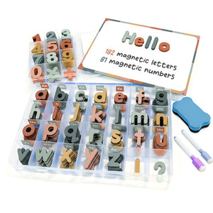 Magnetic Letters & Numbers – The Complete 263-Piece Set