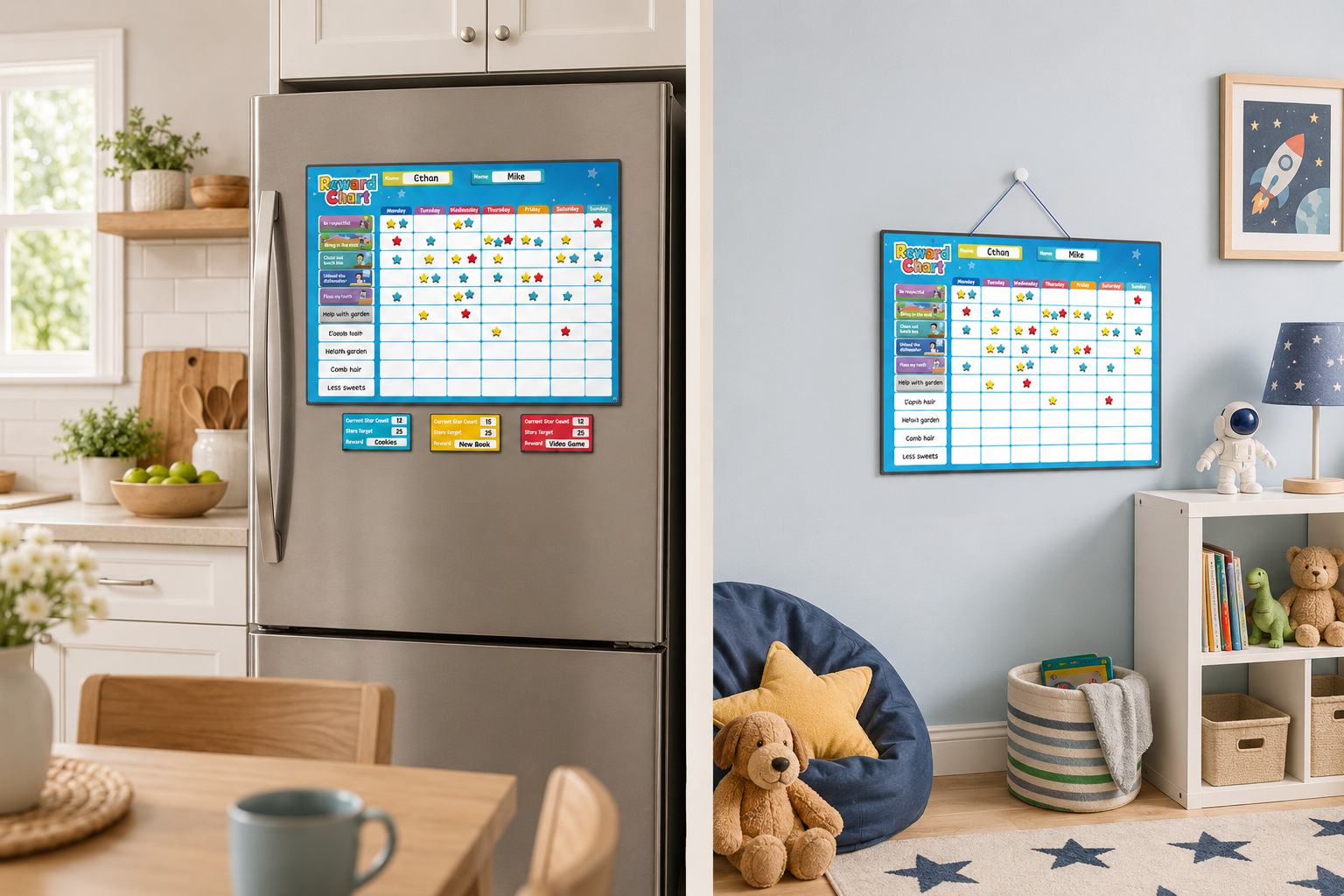 Fridge or wall