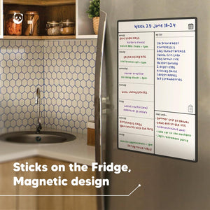 Weekly Magnetic Fridge Calendar – A3