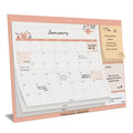 Magnetic Calendar (Floral Coral)