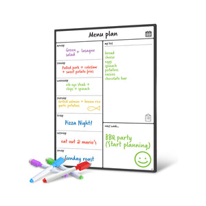 Weekly Magnetic Fridge Calendar – A4