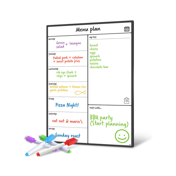 Weekly Magnetic Fridge Calendar – A4