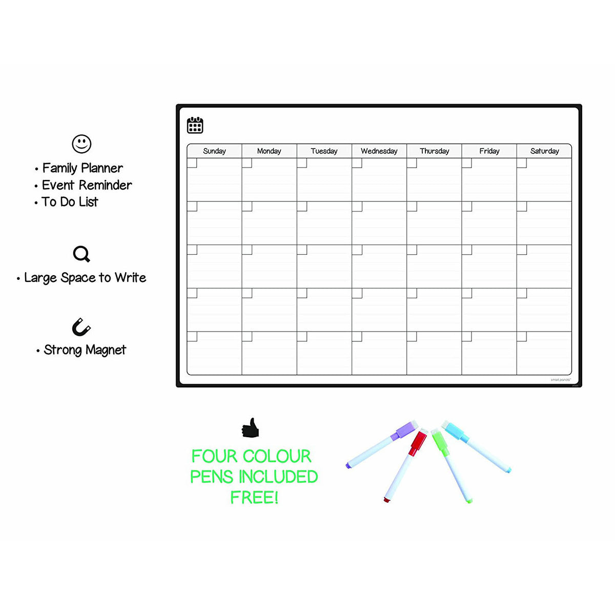 Fridge Monthly Planner